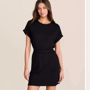 Loft: Lou & Grey Short-Sleeve Scuba Mini Dress Medium (2/2)